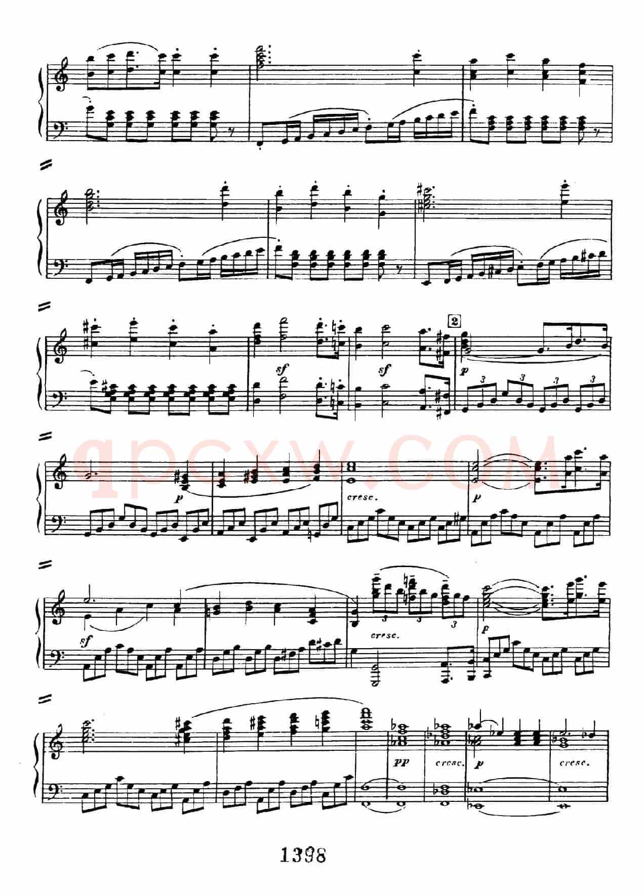 Triple Concerto in C Major Op.56(C大调三重协奏曲·双钢琴·Ⅰ)