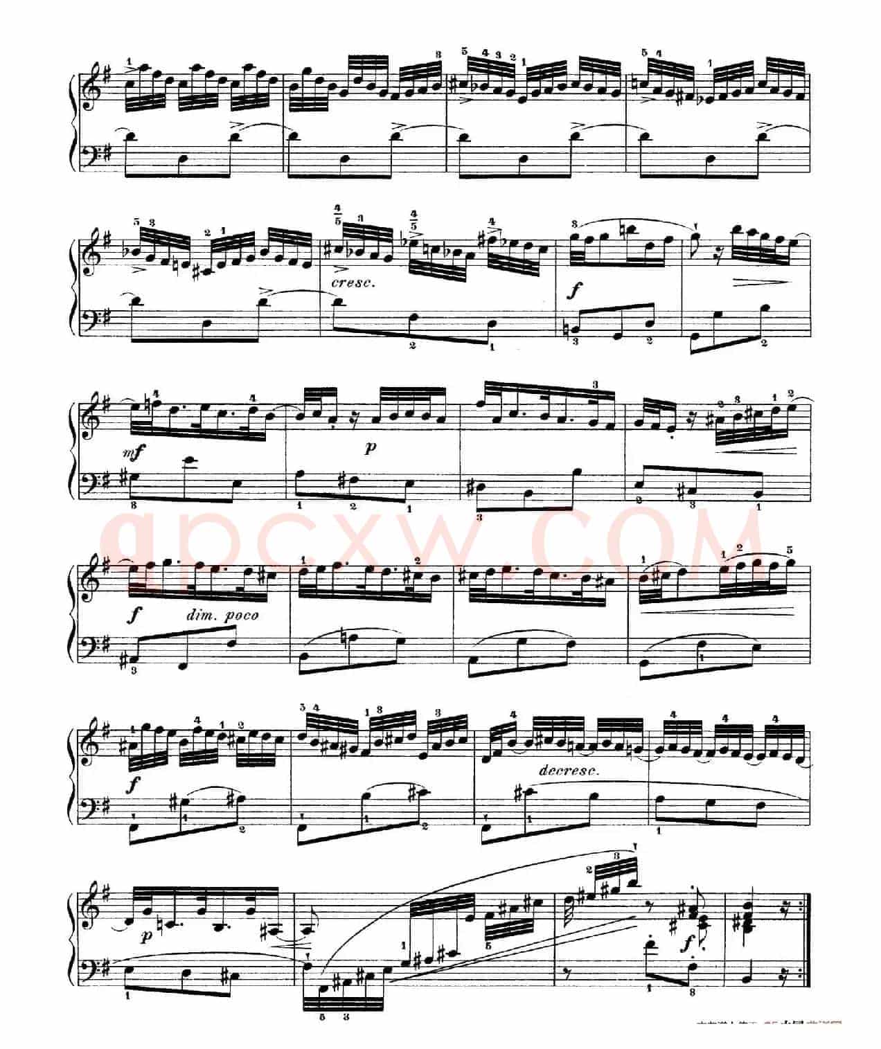 Six Partitas BWV 825-830（6首帕蒂塔·6）