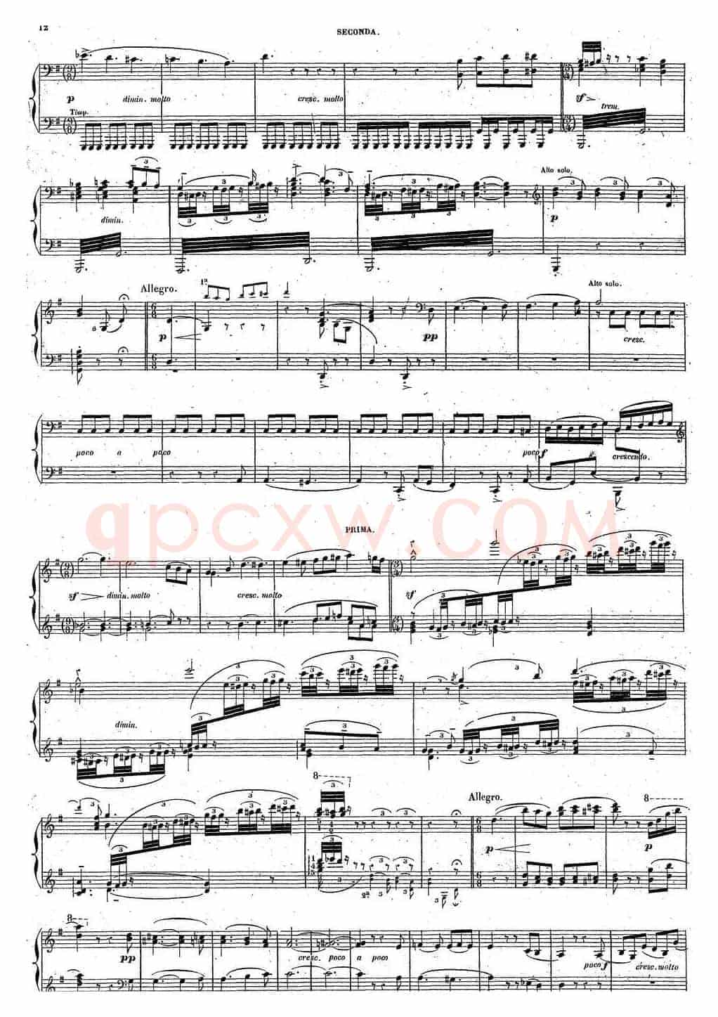 Harold en Italie Op.16 - 4 Hands(哈罗尔德在意大利·四手联弹)(P1——10)