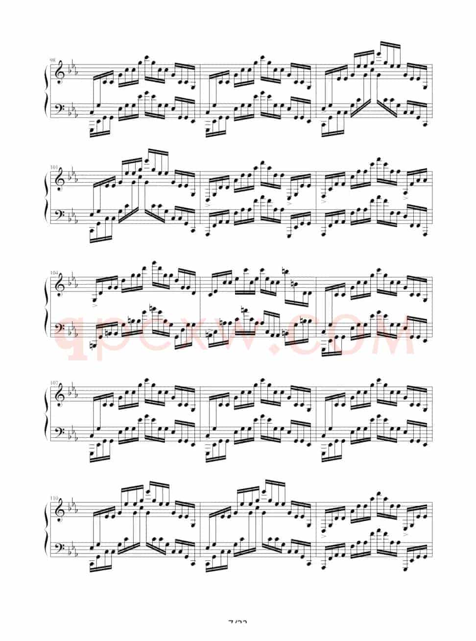c小调练习曲（9632587410作曲版）