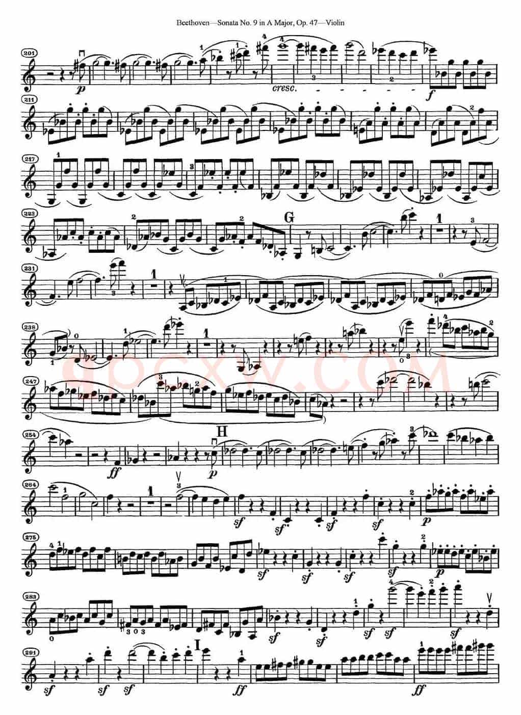 Violin Sonata No.9 in A Major Op.47