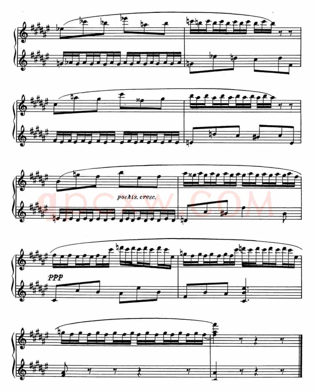 斯克里亚宾 钢琴练习曲 Op.42 No.3 Alexander Scriabin Etudes
