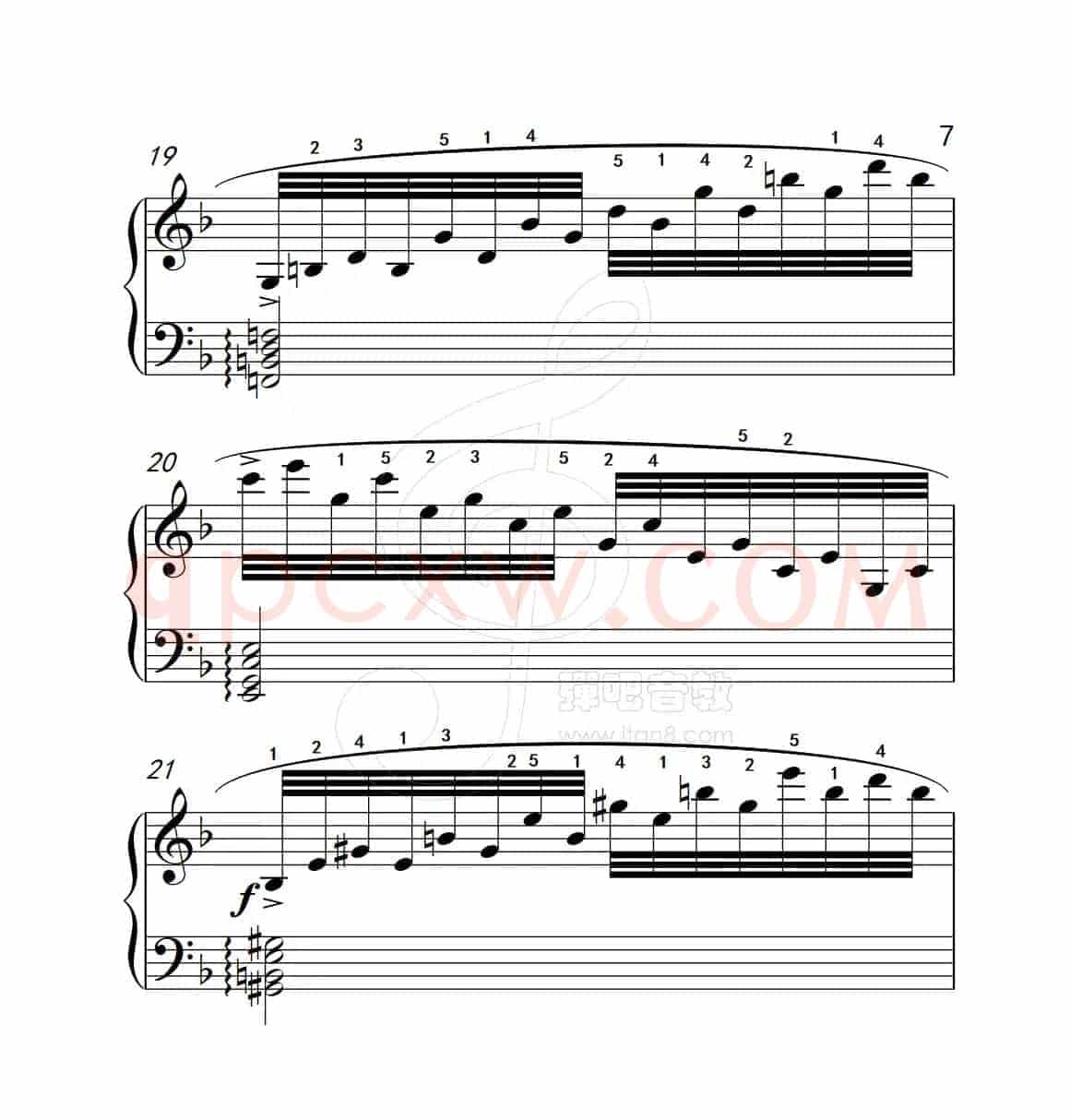 练习曲 19（克拉莫钢琴练习曲60首）