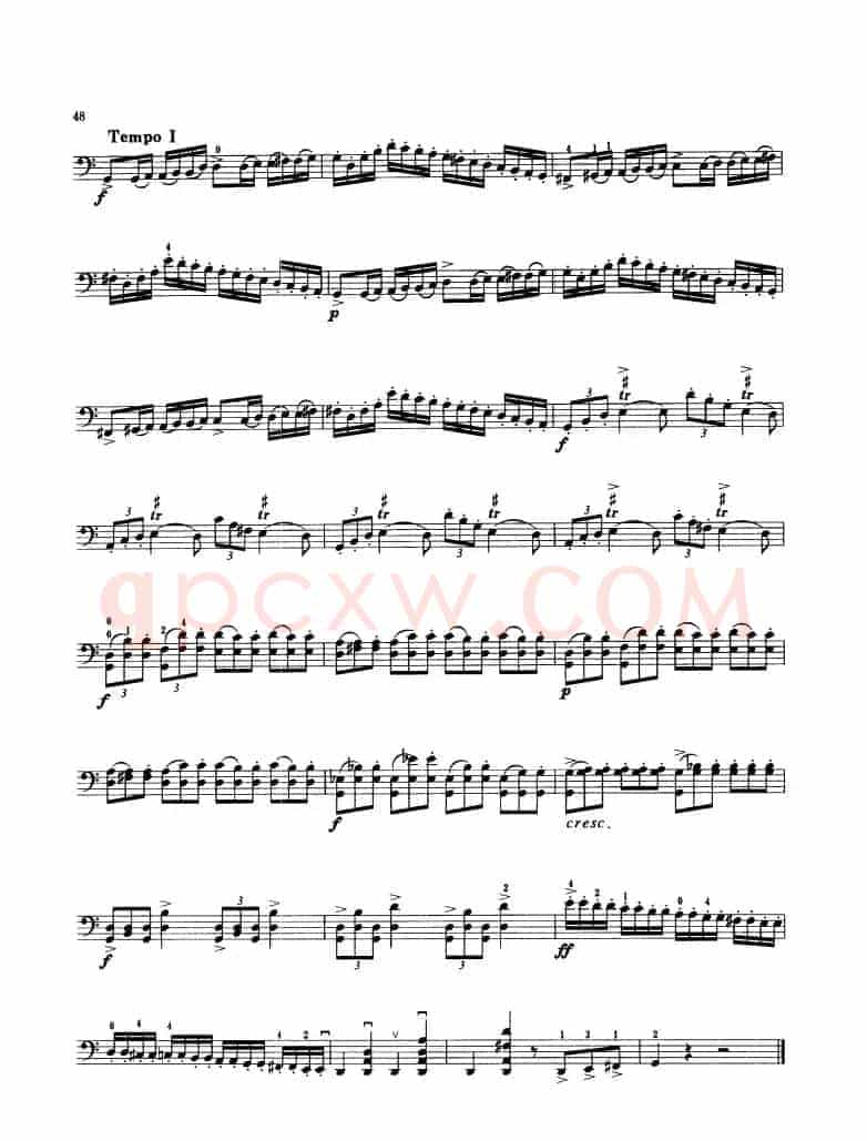 第二协奏曲 Op.13（大提琴）