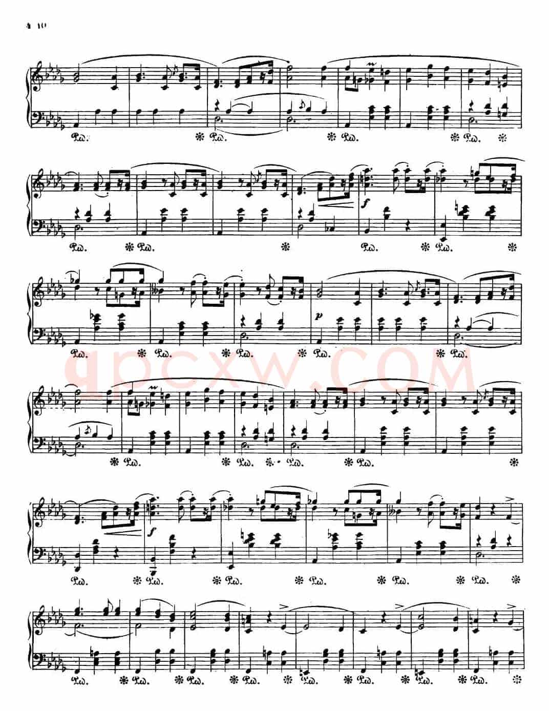 Valse brillante Op34 No1(降A大调华丽圆舞曲Op.34-1 )