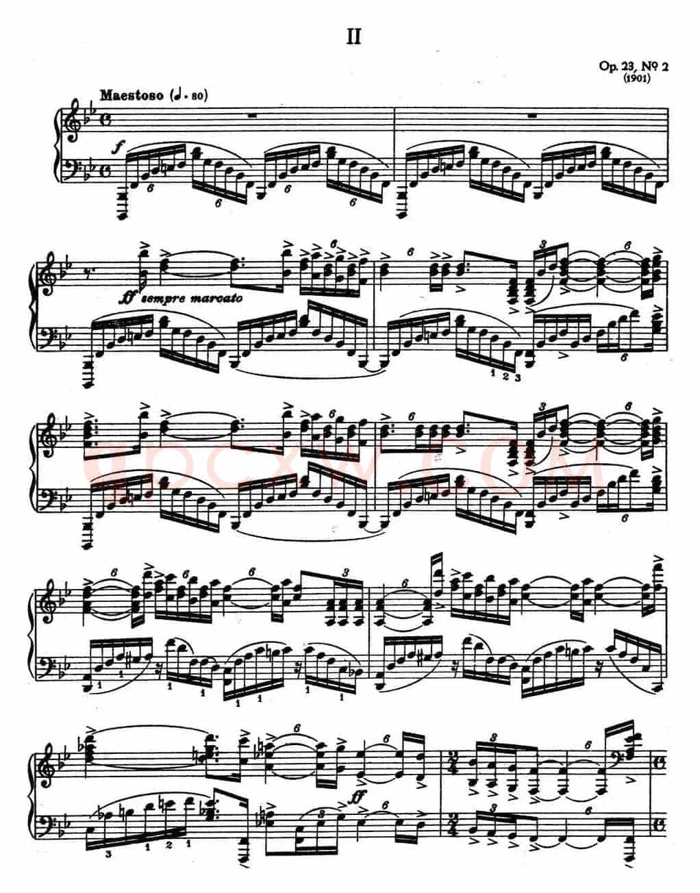 10 Preludes Op.23（拉赫玛尼诺夫10首前奏曲·Ⅱ）