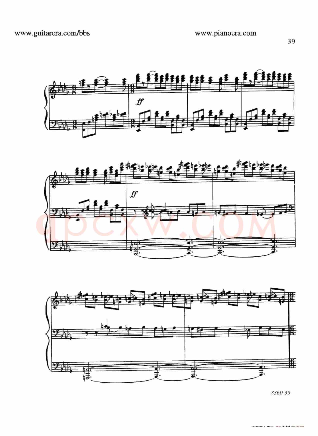 Fourth Piano Sonata S.360(第四钢琴奏鸣曲)
