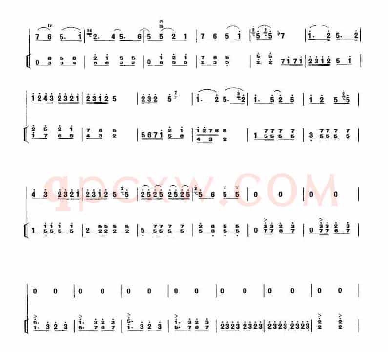 秦腔牌子曲（中音板胡+扬琴伴奏）