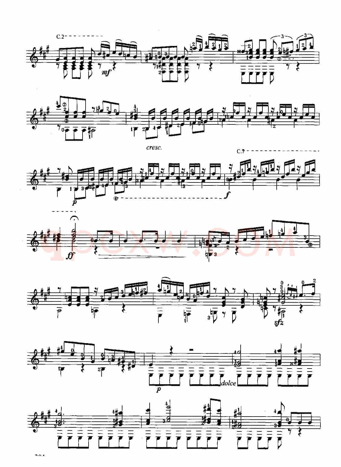 英雄大奏鸣曲（古典吉他）