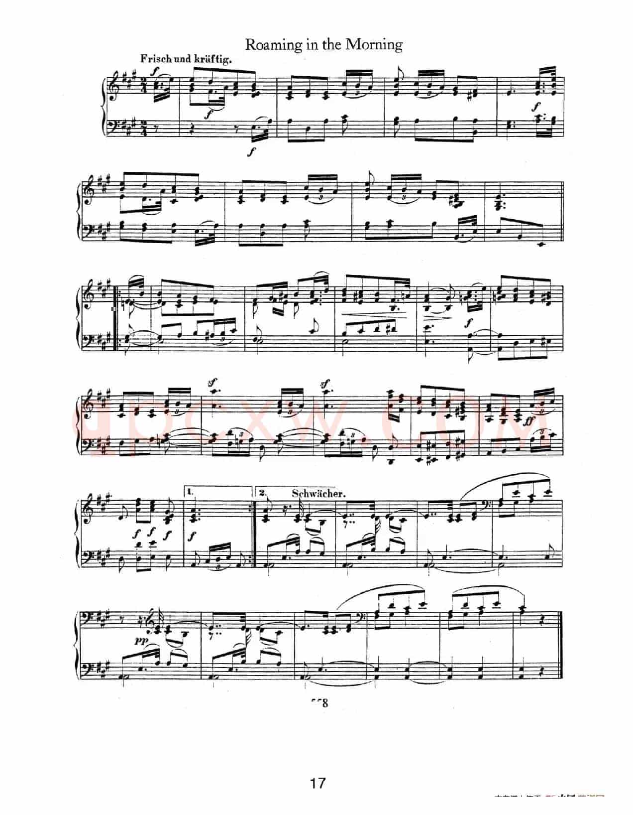 Album für die Jugend Op.68（儿童钢琴曲集）