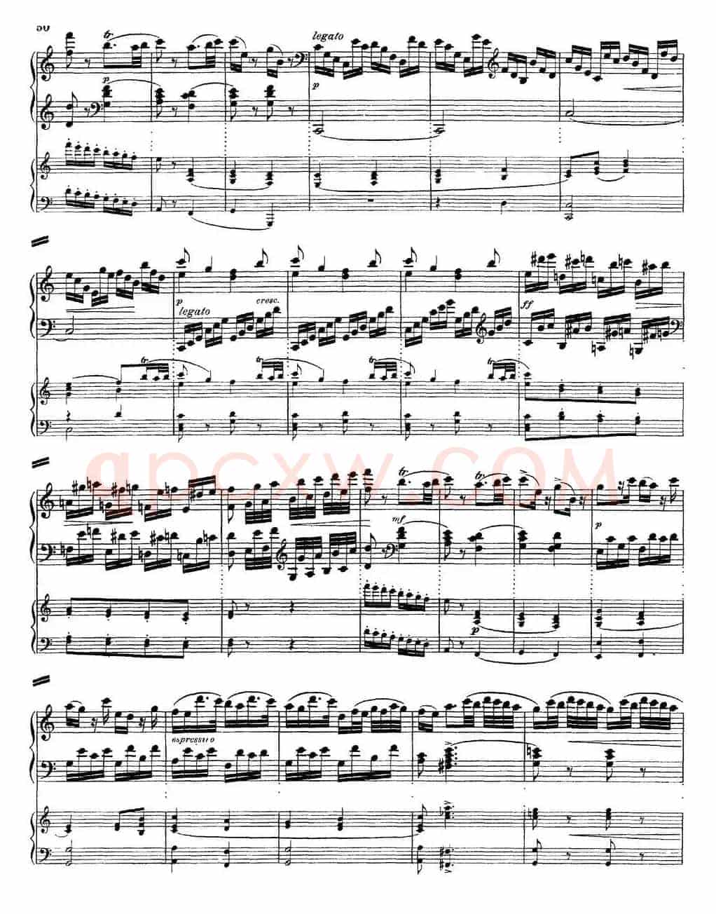二十八部钢琴协奏曲 No.25（P46-50）