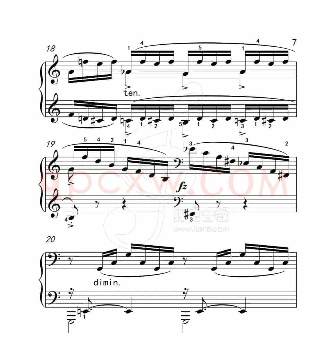 练习曲 1（克拉莫钢琴练习曲60首）