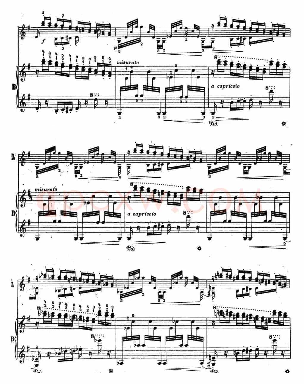 6首帕格尼尼大练习曲（Arpeggio Etude Nr.4）