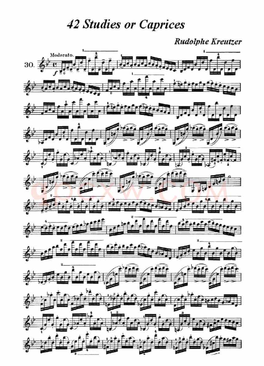 42首练习曲或隨想曲之30