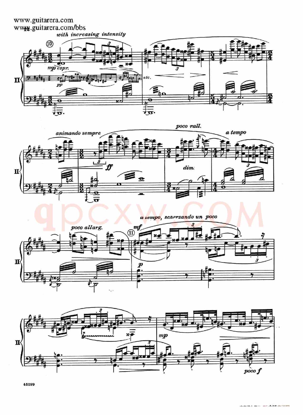 Piano Concerto Op.38(钢琴协奏曲·双钢琴·第一乐章)