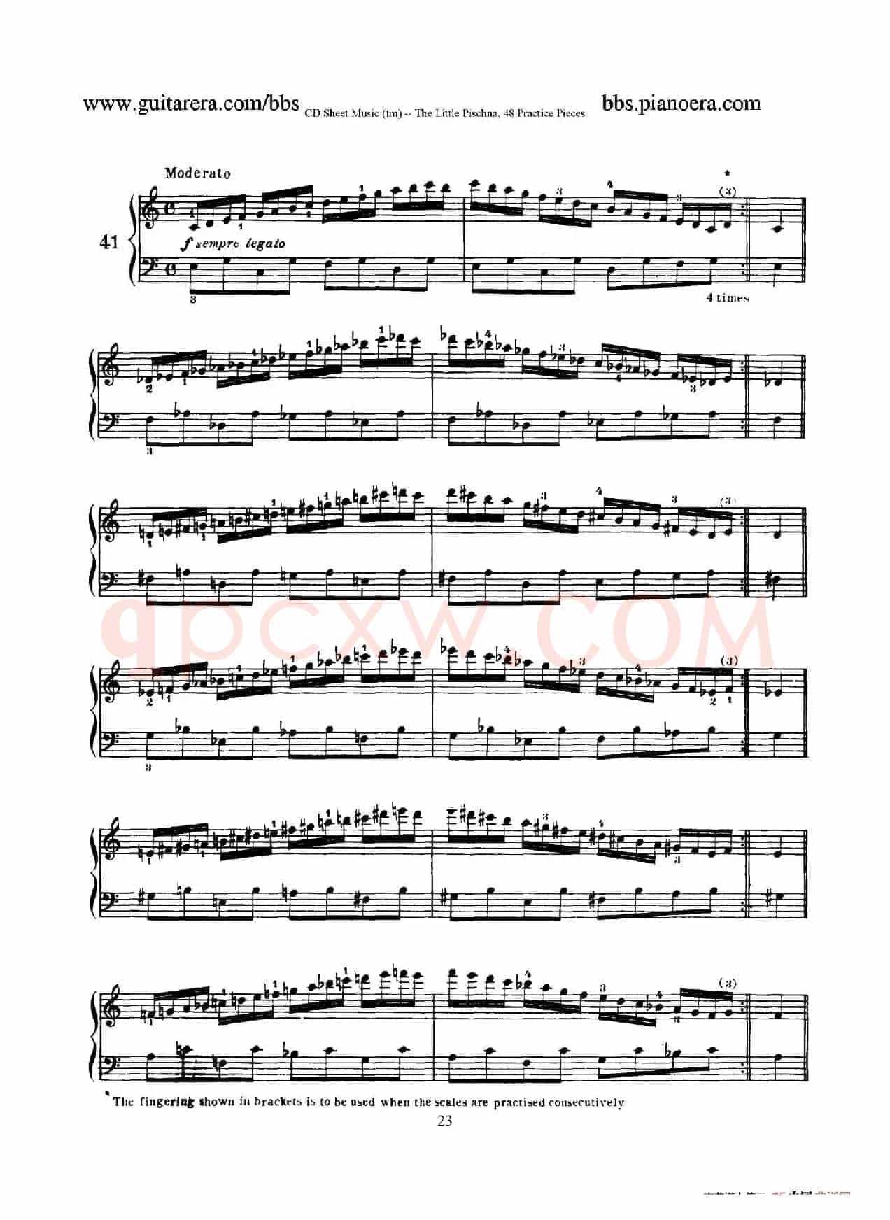 48 Practice Pieces(四十八首钢琴练习曲)