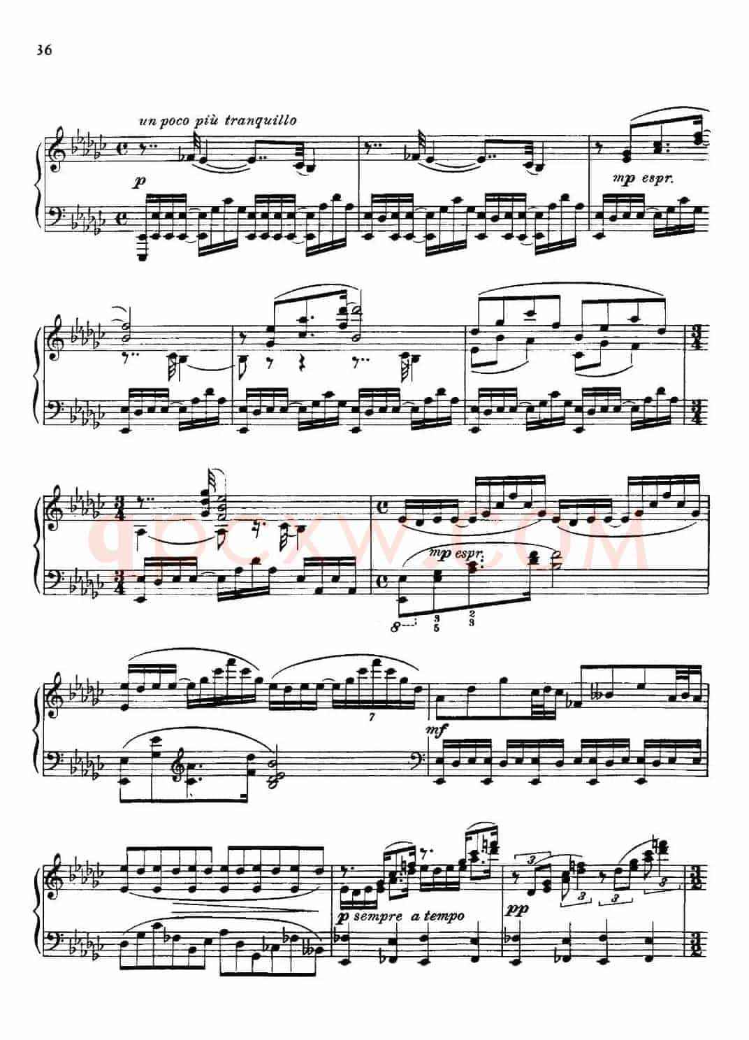 降e小调钢琴奏鸣曲 Op.26 v.1
