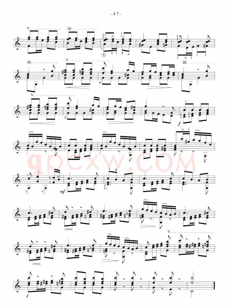 Sor-Coste《26 Studies》（STUDY 25）