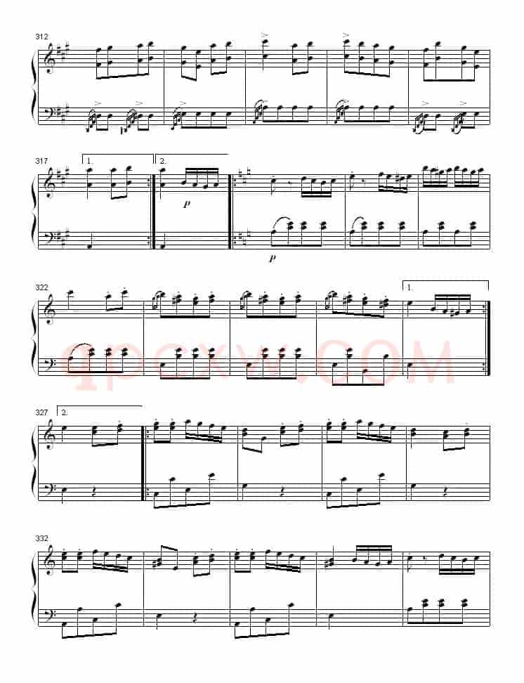 A大调钢琴奏鸣曲