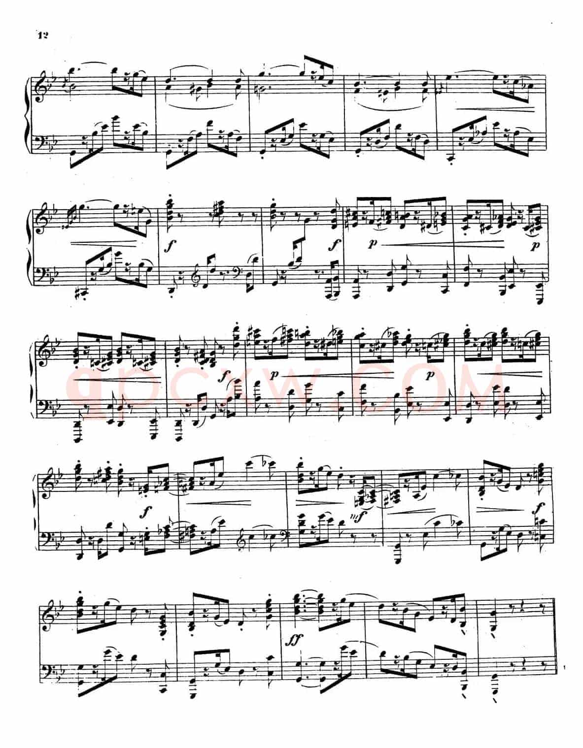 Gruesse An Meine Freunde Op.5(致朋友们的问候·4)
