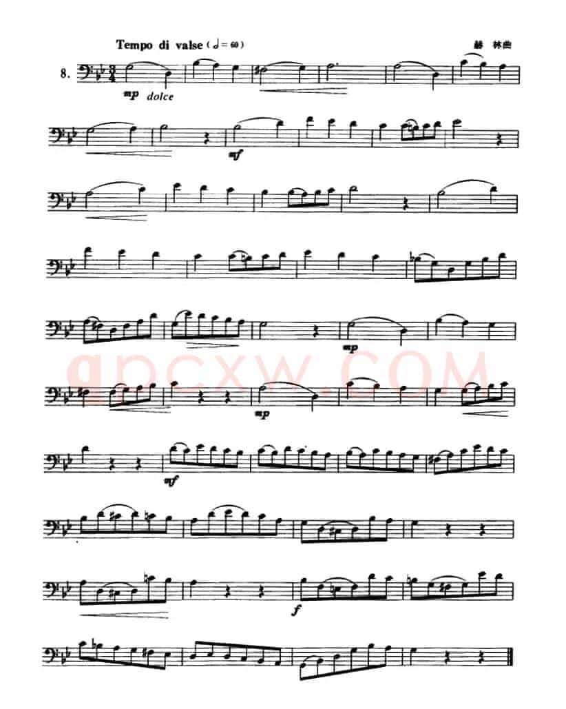 12首长号练习曲