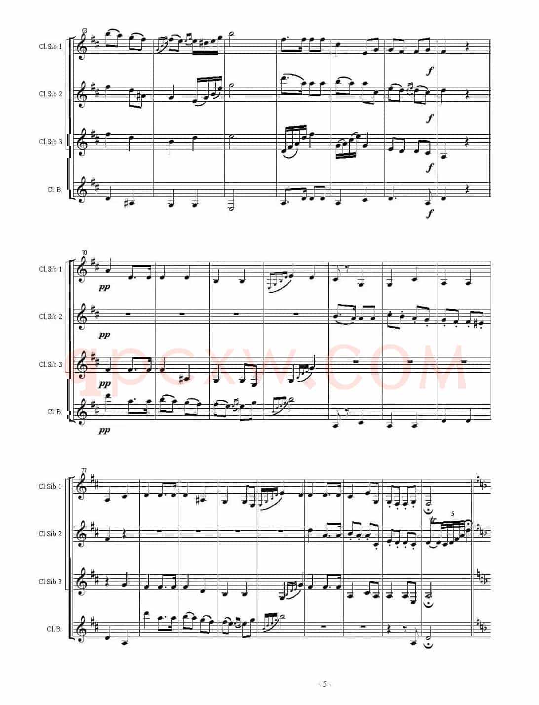 查尔达斯舞曲（四重奏）