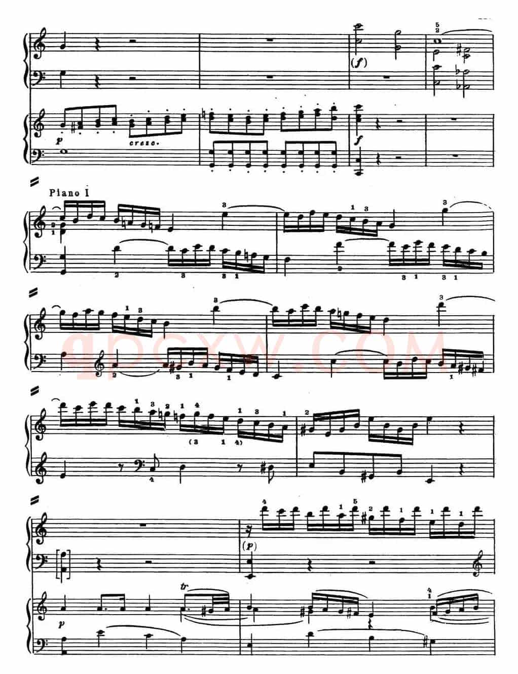 二十八部钢琴协奏曲 No.13（P1-15）