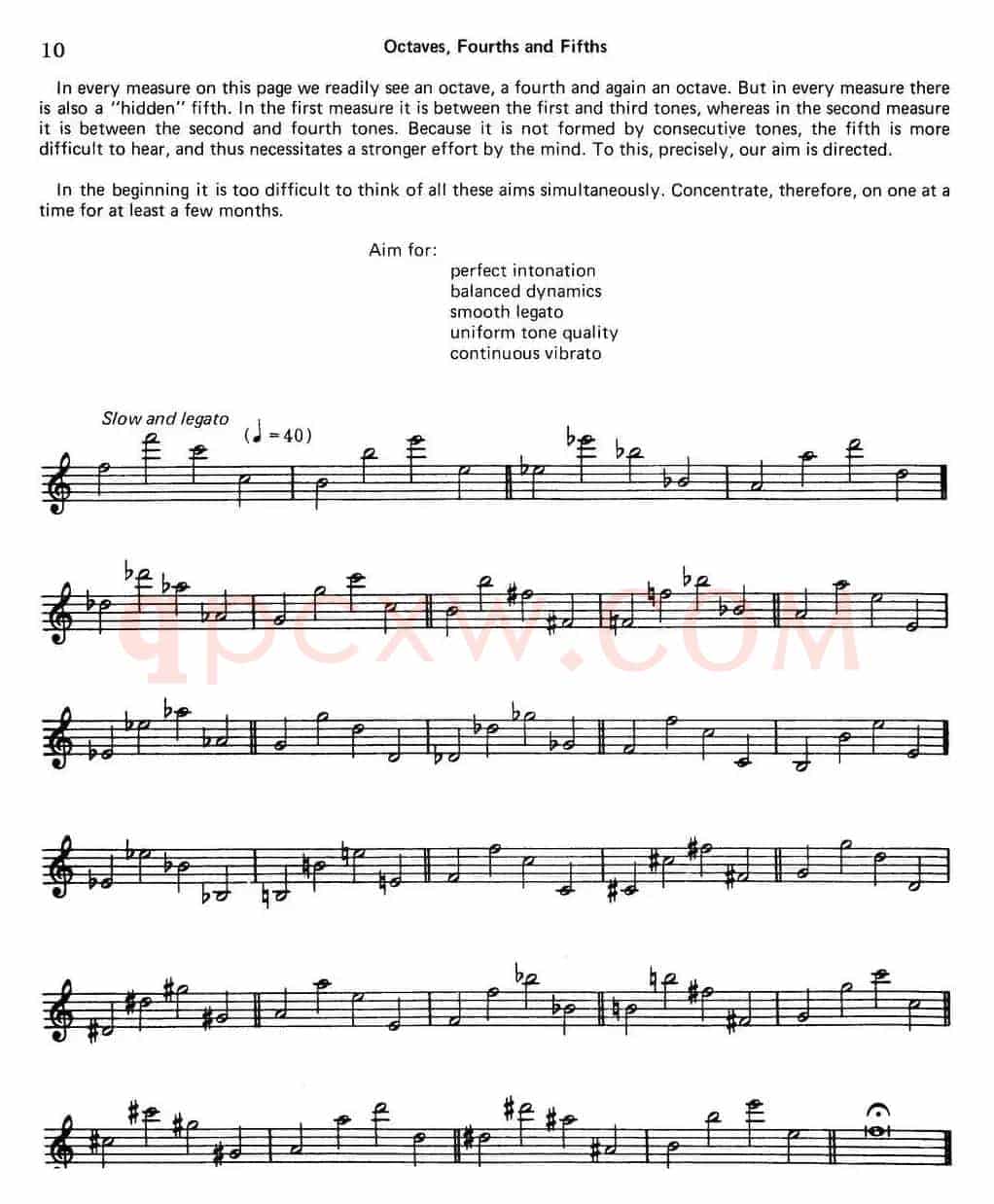 Top Tones For Sax（Methode）（萨克斯大小调音阶练习）