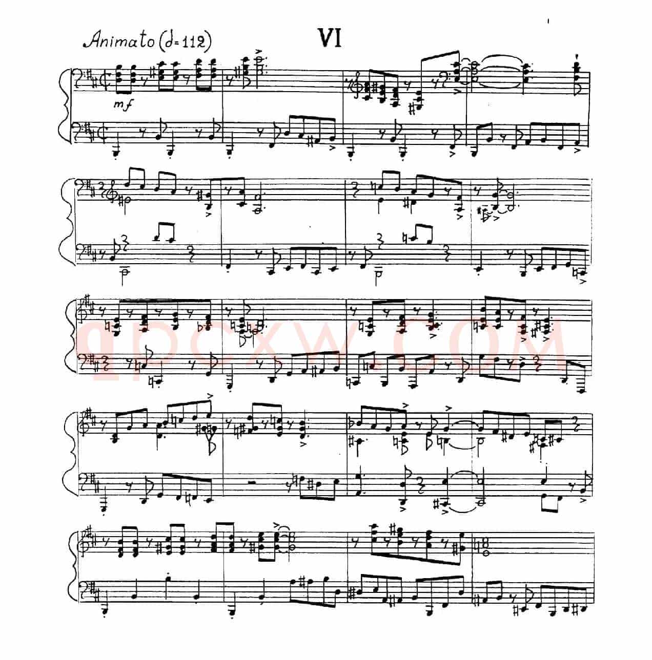24 Preludes Op.53（24首前奏曲· Ⅵ）