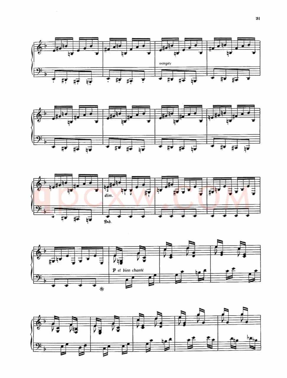 Le chemin de fer Op·27(d小调练习曲·铁路)