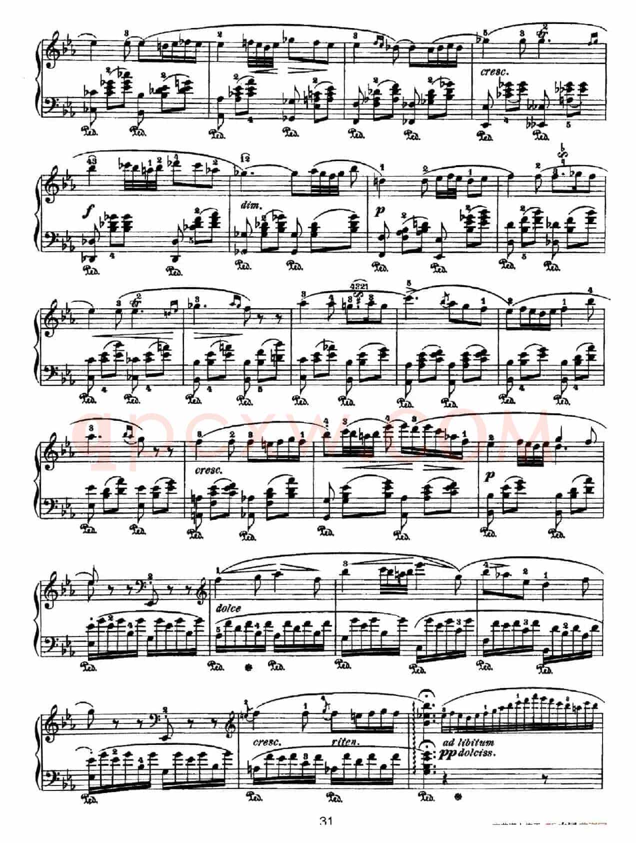 Nocturne No.9 in E-flat Major (降E大调第九号夜曲)