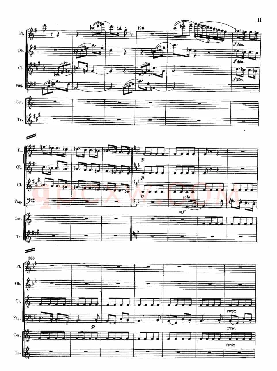 回旋曲（管乐六重奏）