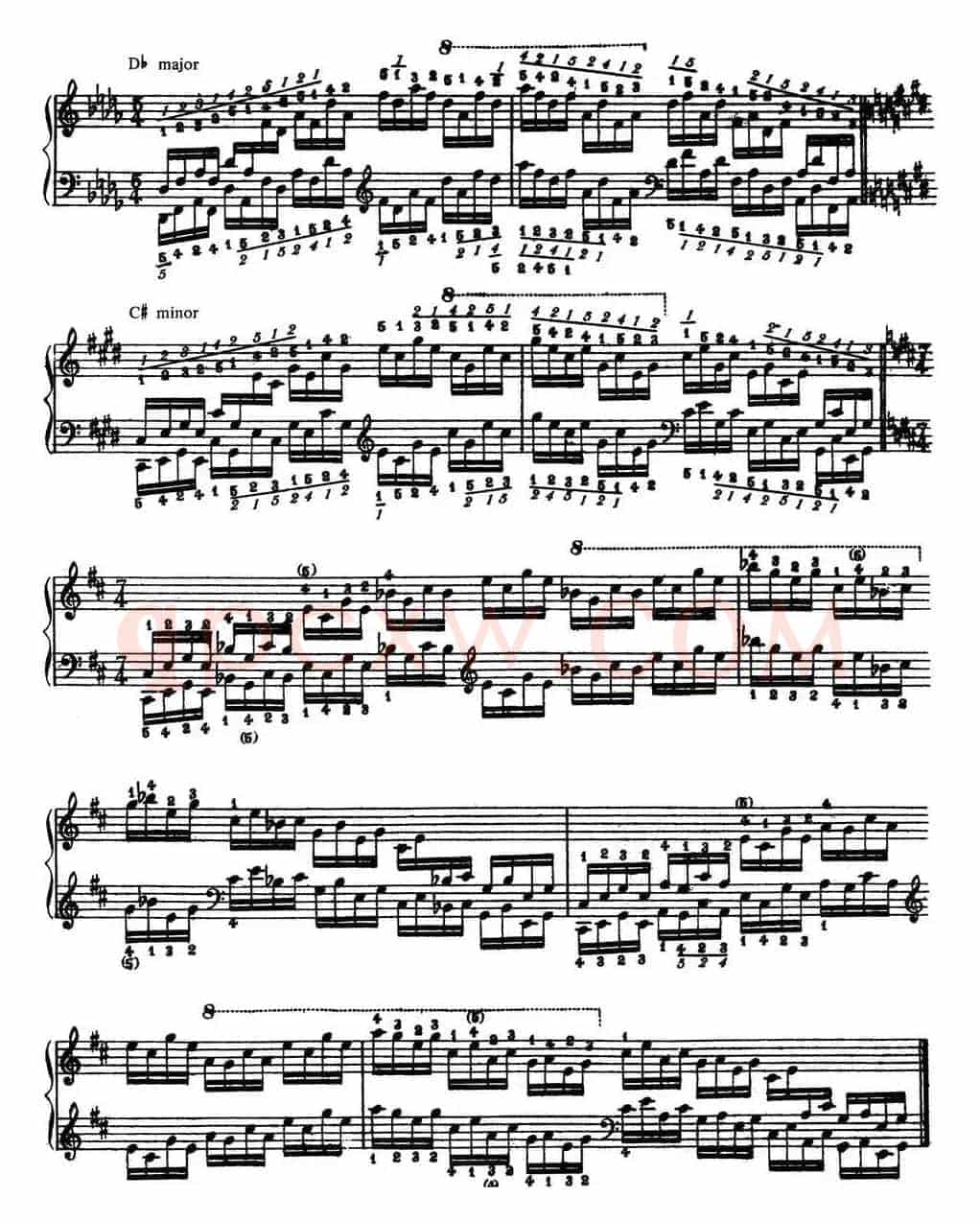 Technical Exercises S.146(李斯特钢琴技巧练习 BOOK Ⅹ)