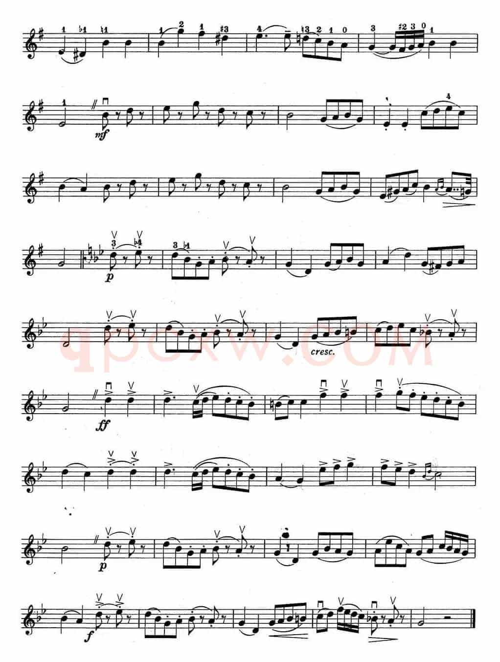 铃木小提琴教材第三册（Suzuki Violin School VIOLIN PART VOLUME 3）