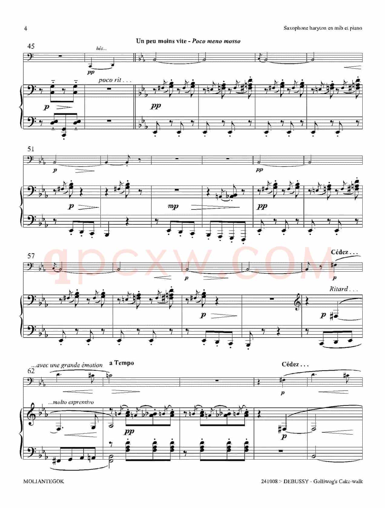 木偶步态舞（上低音萨克斯+钢琴伴奏）