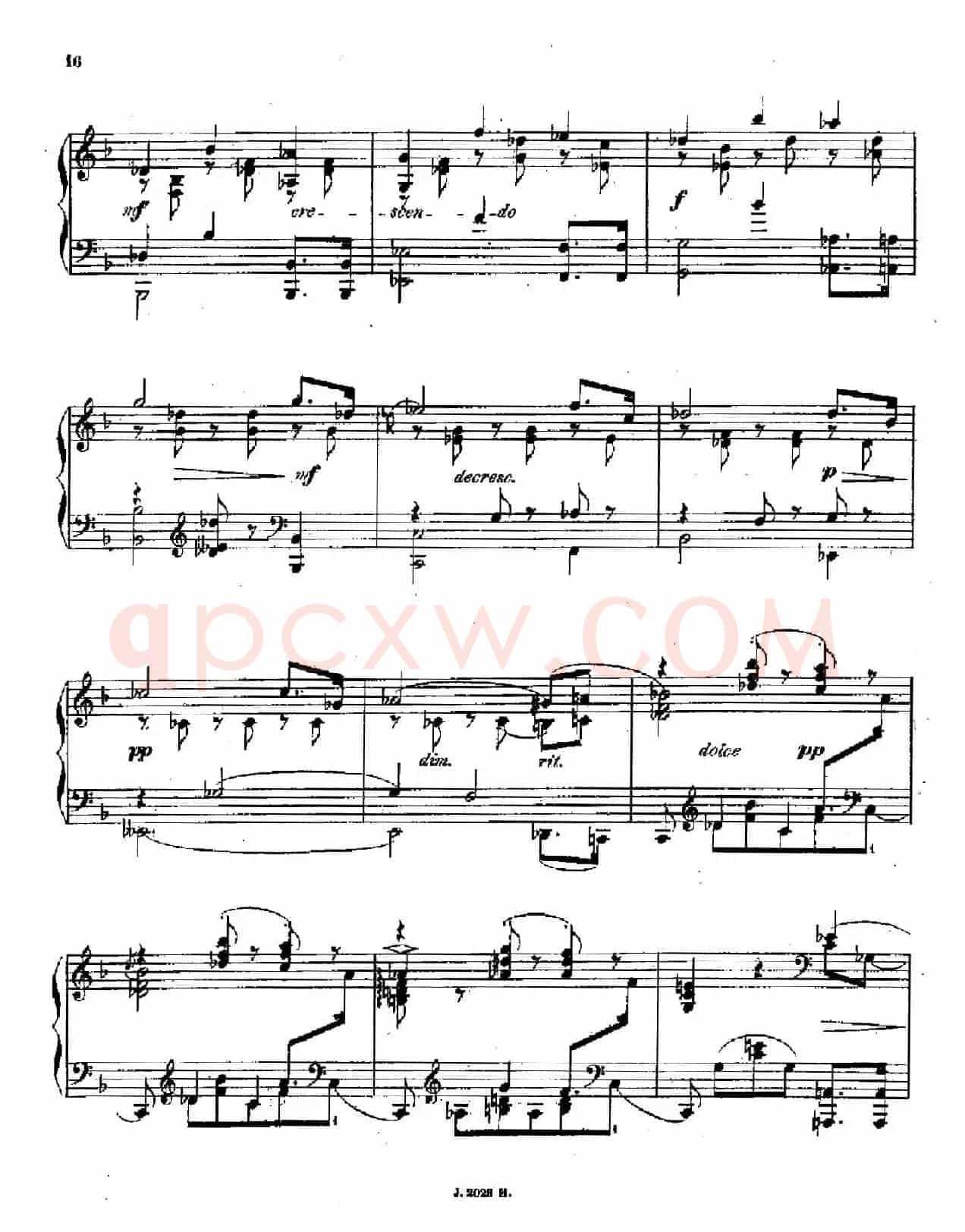 Vier Elegien Op.37（4首悲歌·4）