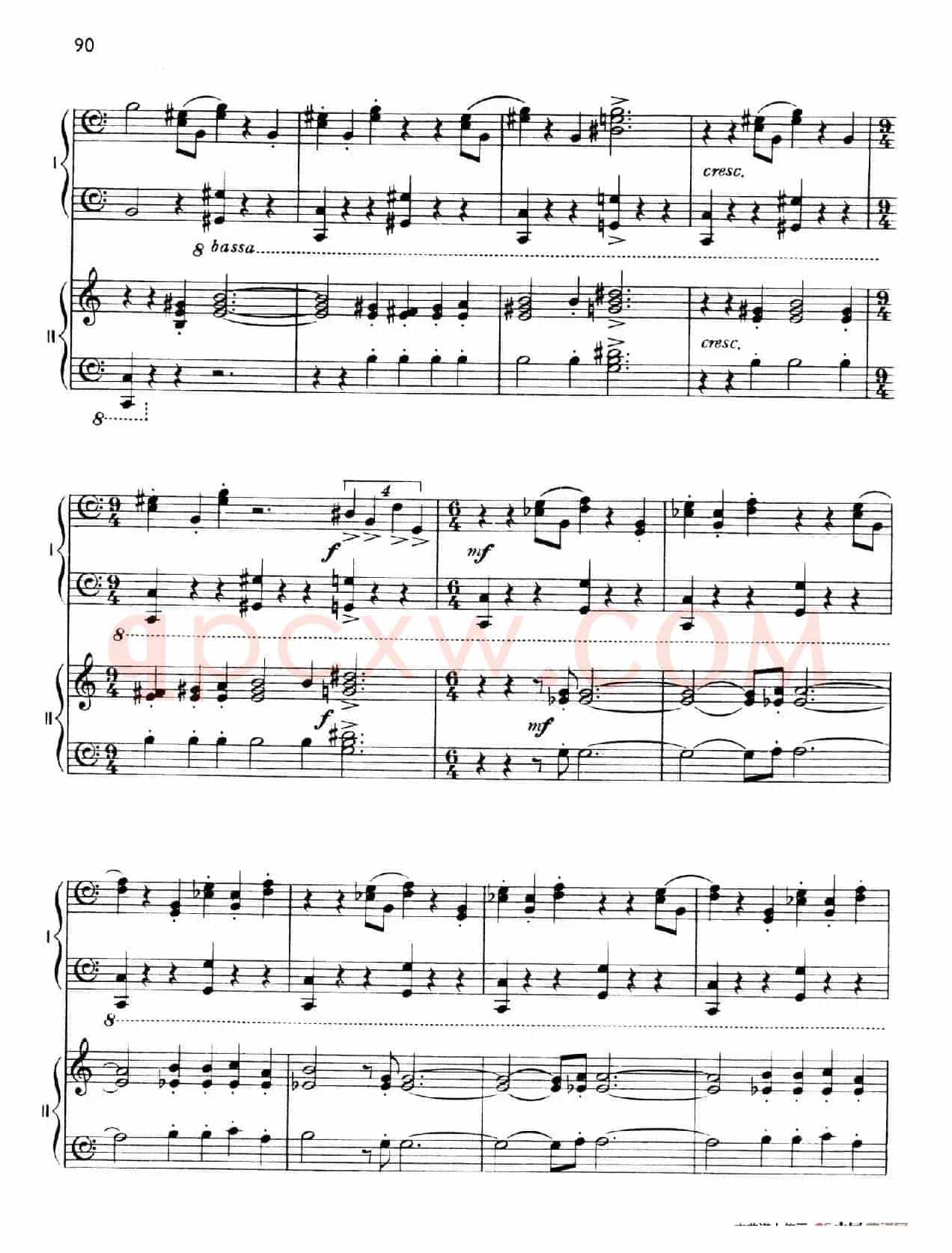 The Planets Op.32（双钢琴）（行星·第六乐章 天王星—魔术师）
