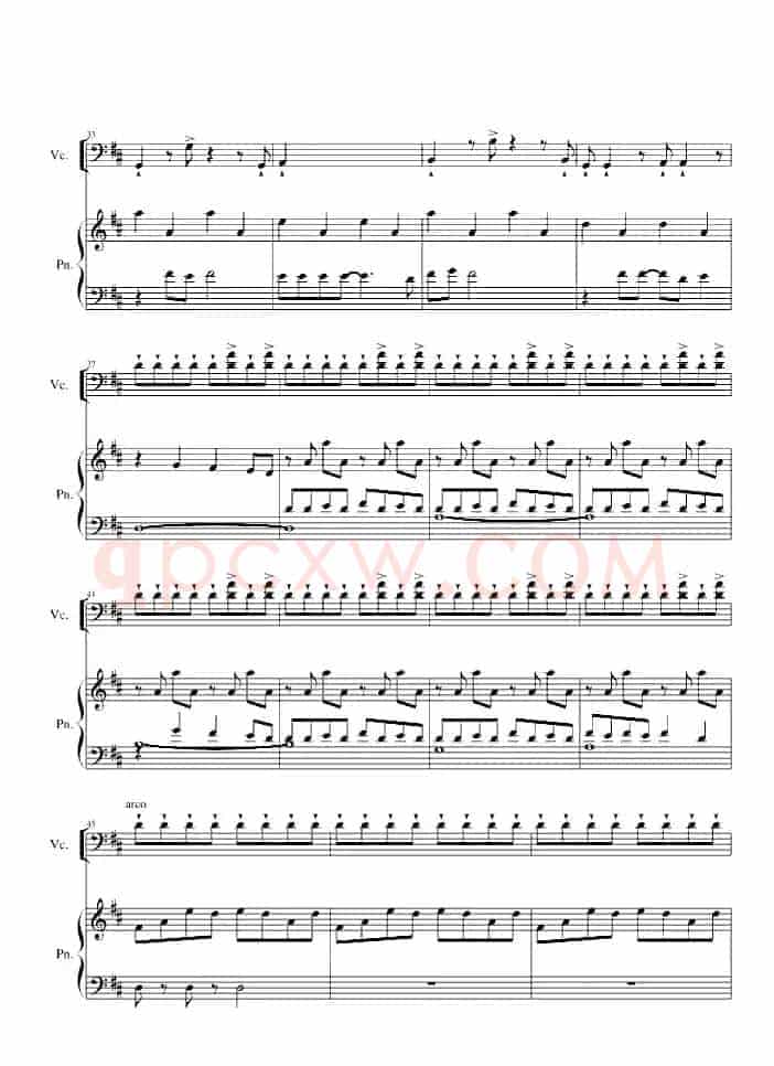 LOVE STORY MEETS VIVA LA VIDA（大提琴+钢琴）
