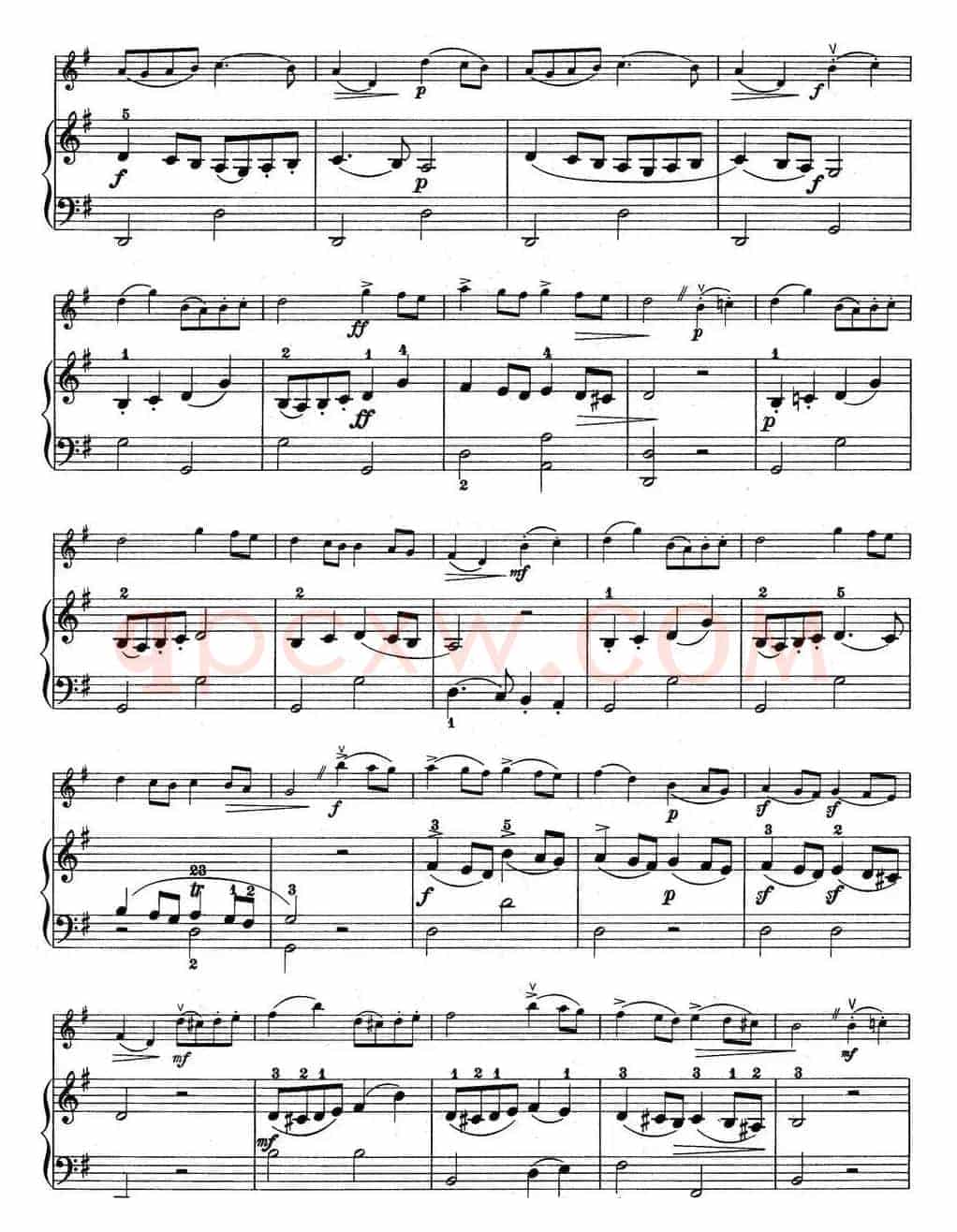 铃木小提琴教材第三册（Suzuki Violin School VOLUME 3）（小提琴+钢琴伴奏）