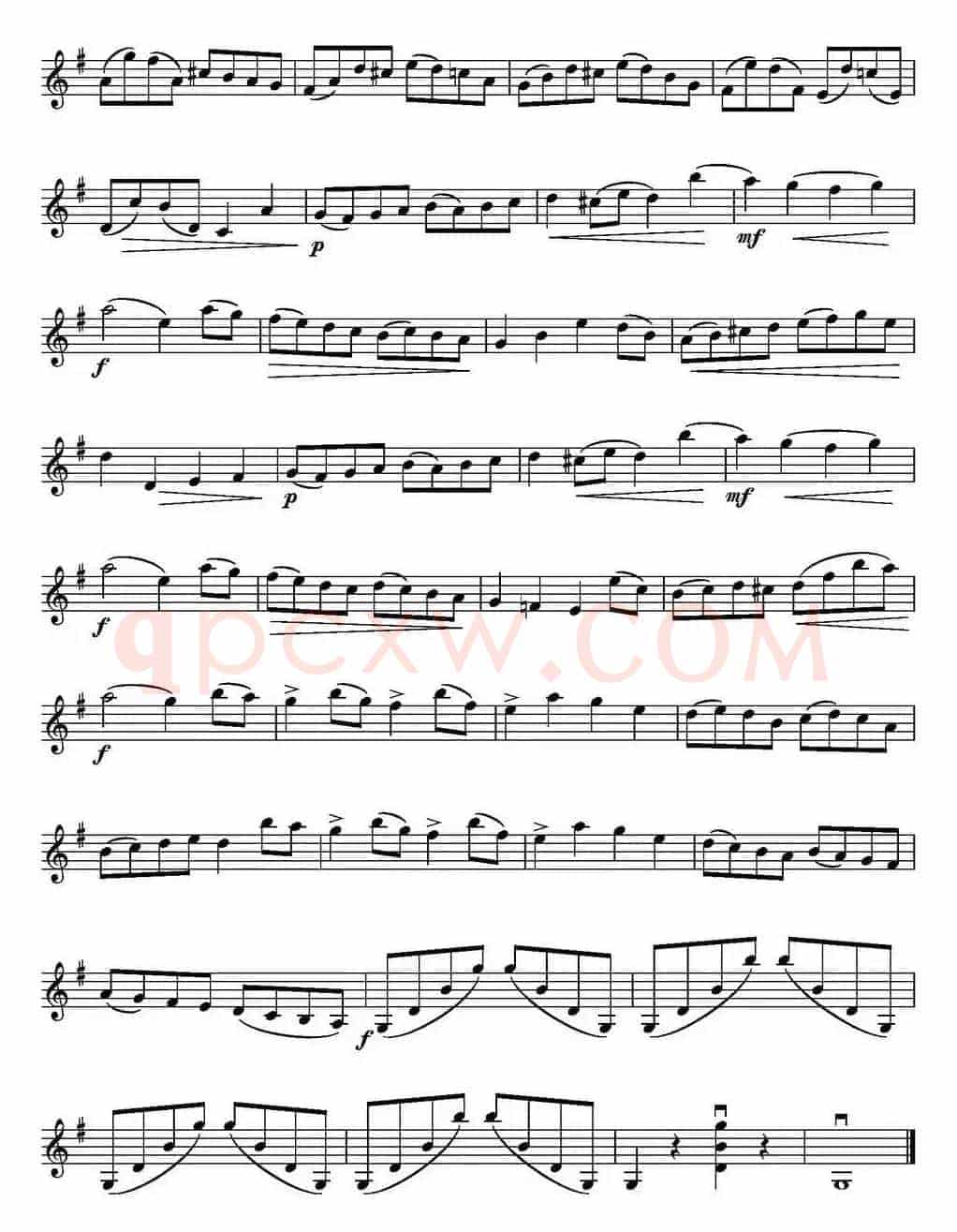 KONZERT G-dur（Oskar Rieding Op.34）