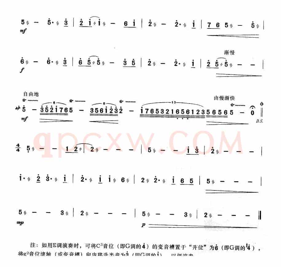 弯弯的月亮