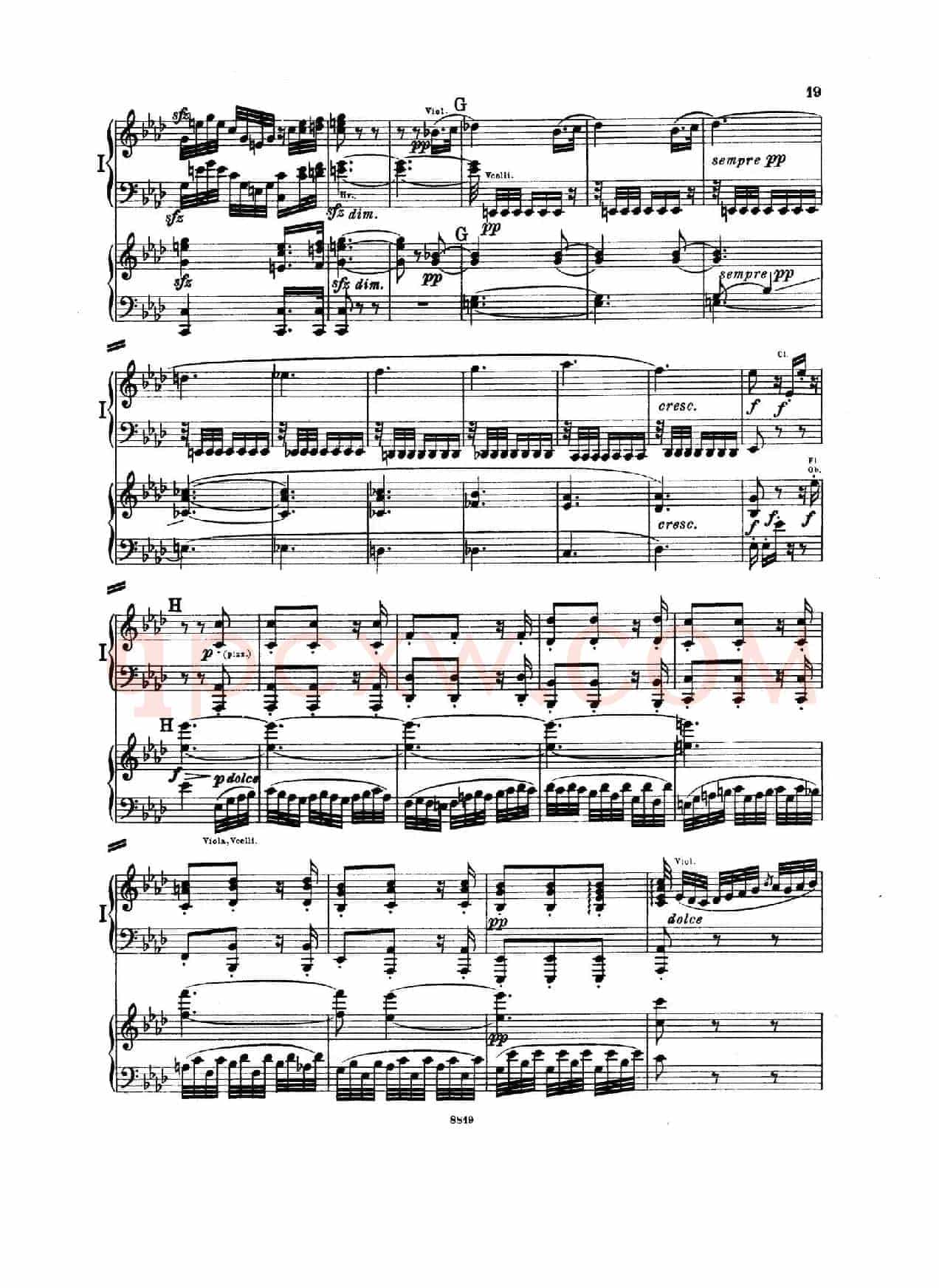 Symphony No.5 in c Minor Op.67(双钢琴版第1——2乐章)