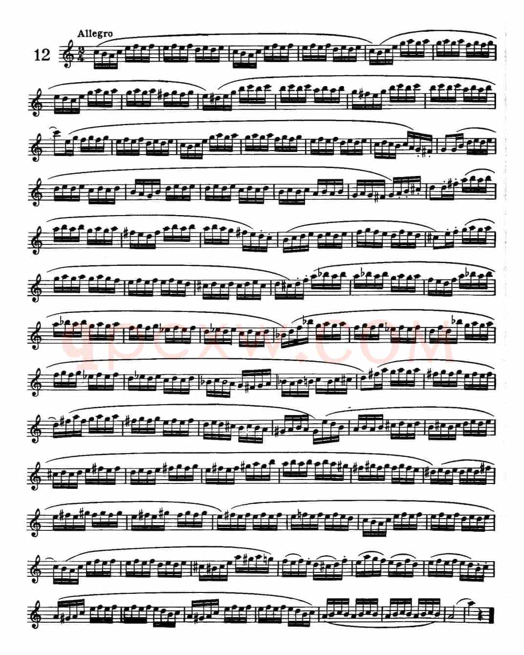 25 Daily Exercices for Saxophone（9—17）