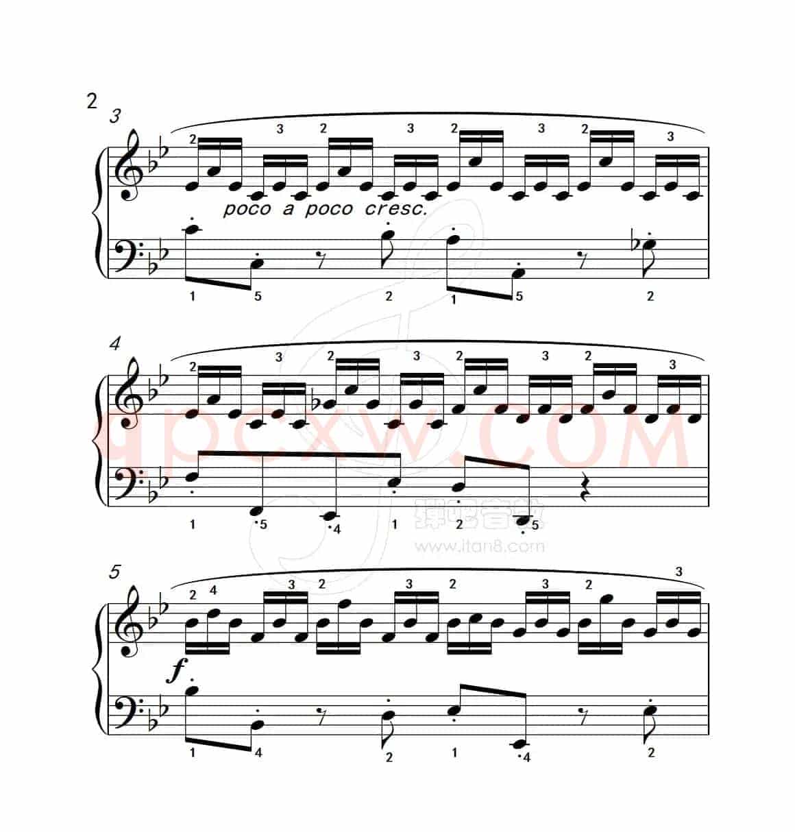 练习曲 51（克拉莫钢琴练习曲60首）