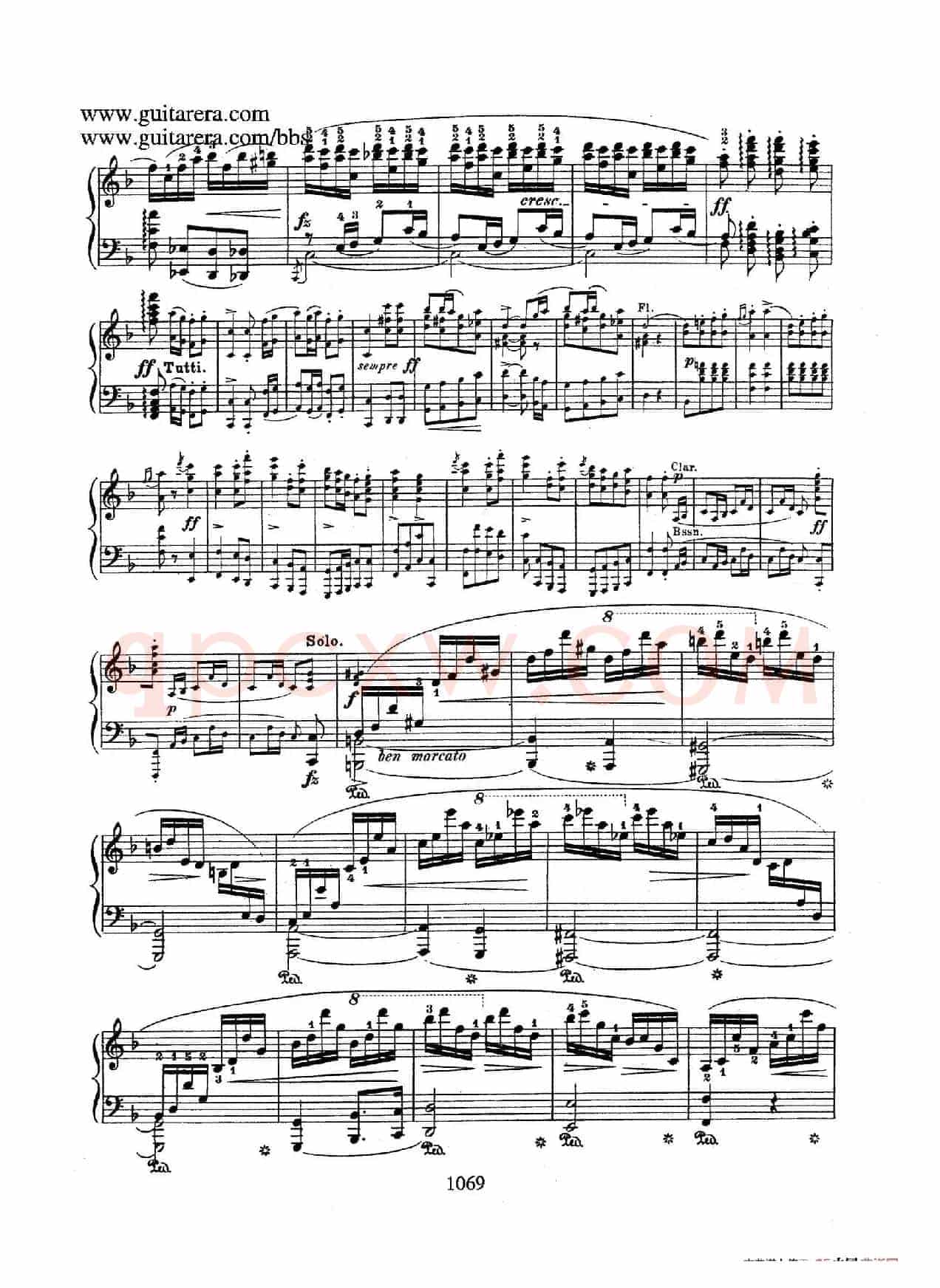 Krakowiak Grand Rondo de Concert Op.14 (克拉科维克音乐会用大回旋曲·钢琴独奏版)