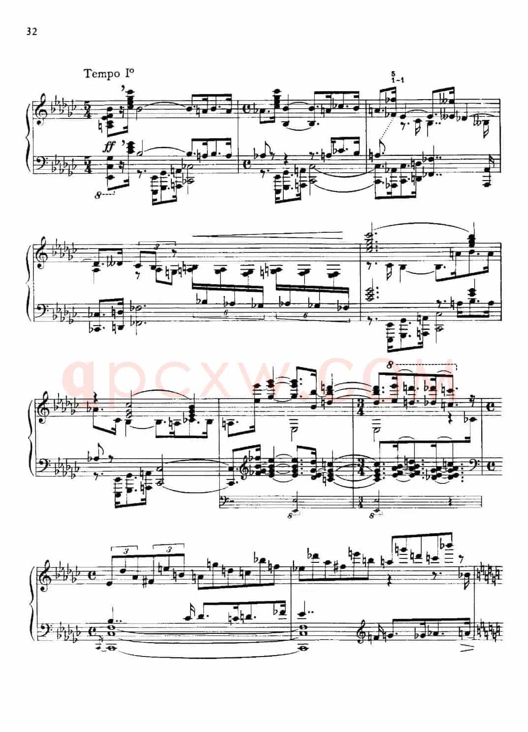 降e小调钢琴奏鸣曲 Op.26 v.1