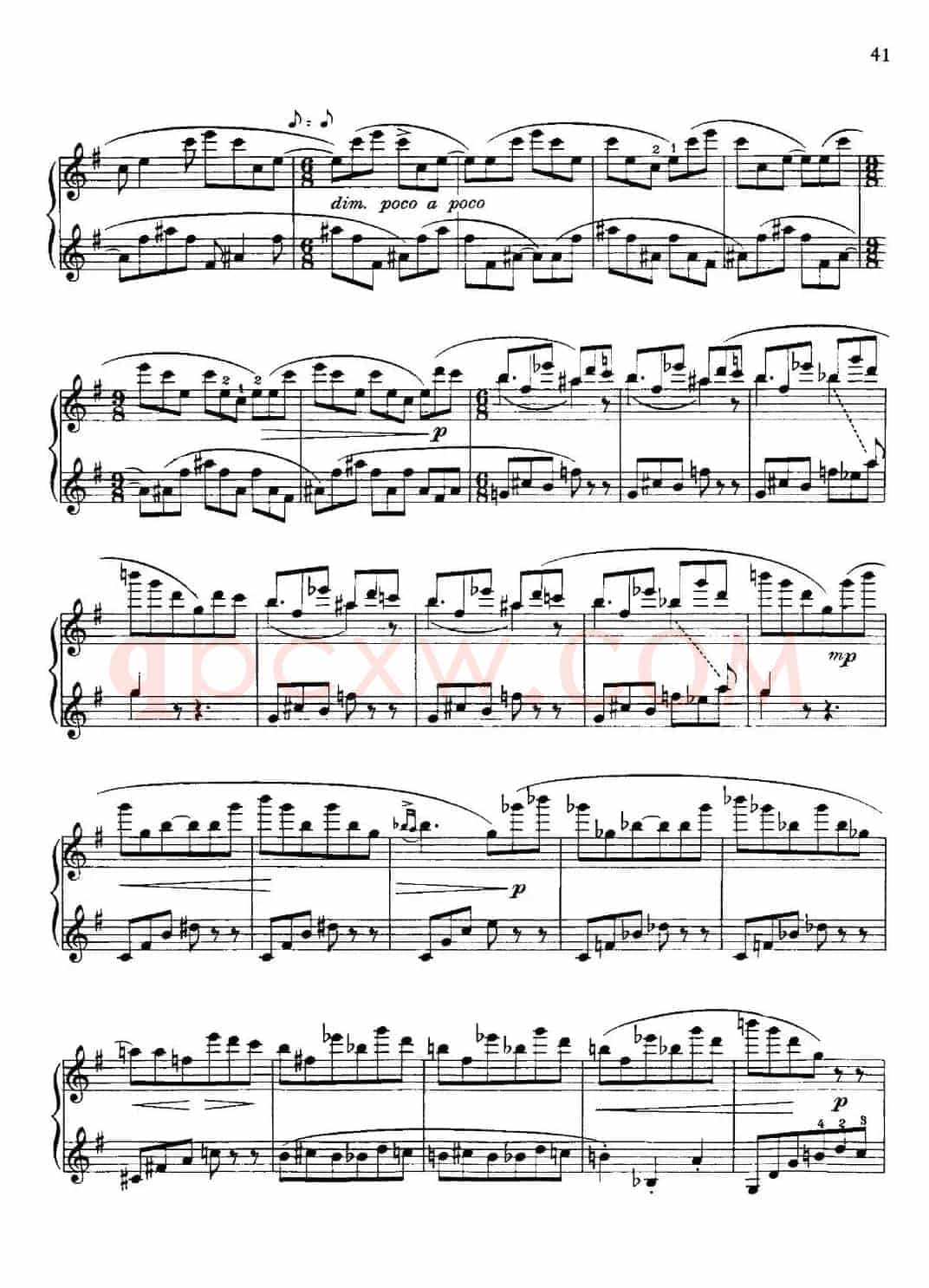 塞缪尔·巴伯 - 降e小调钢琴奏鸣曲 op.26 v.2
