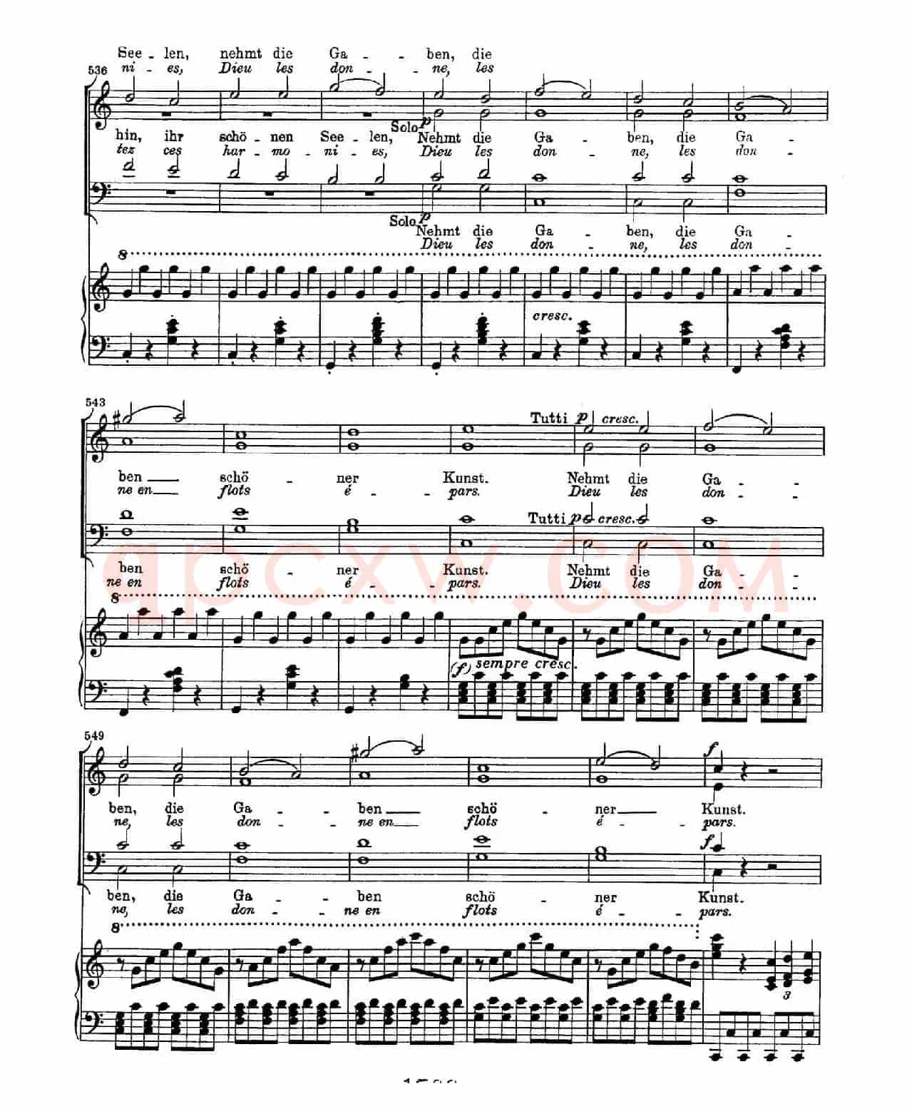Choral Fantasia in c Minor Op.80(c小调合唱幻想曲·钢琴独奏版)