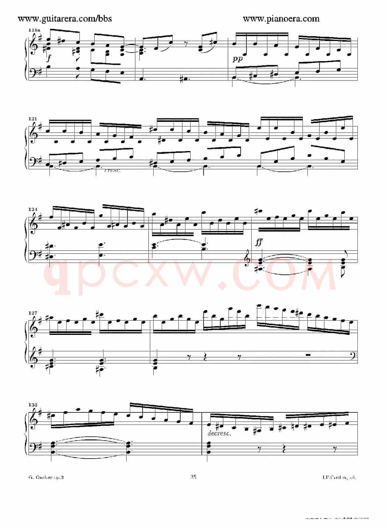 Grande Piano Sonata in c Minor Op.2(c小调华丽钢琴奏鸣曲·第四乐章)