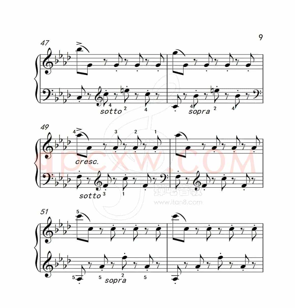 练习曲 43（克拉莫钢琴练习曲60首）